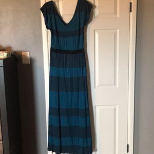 Mossimo Knit Stripe Maxi Dress